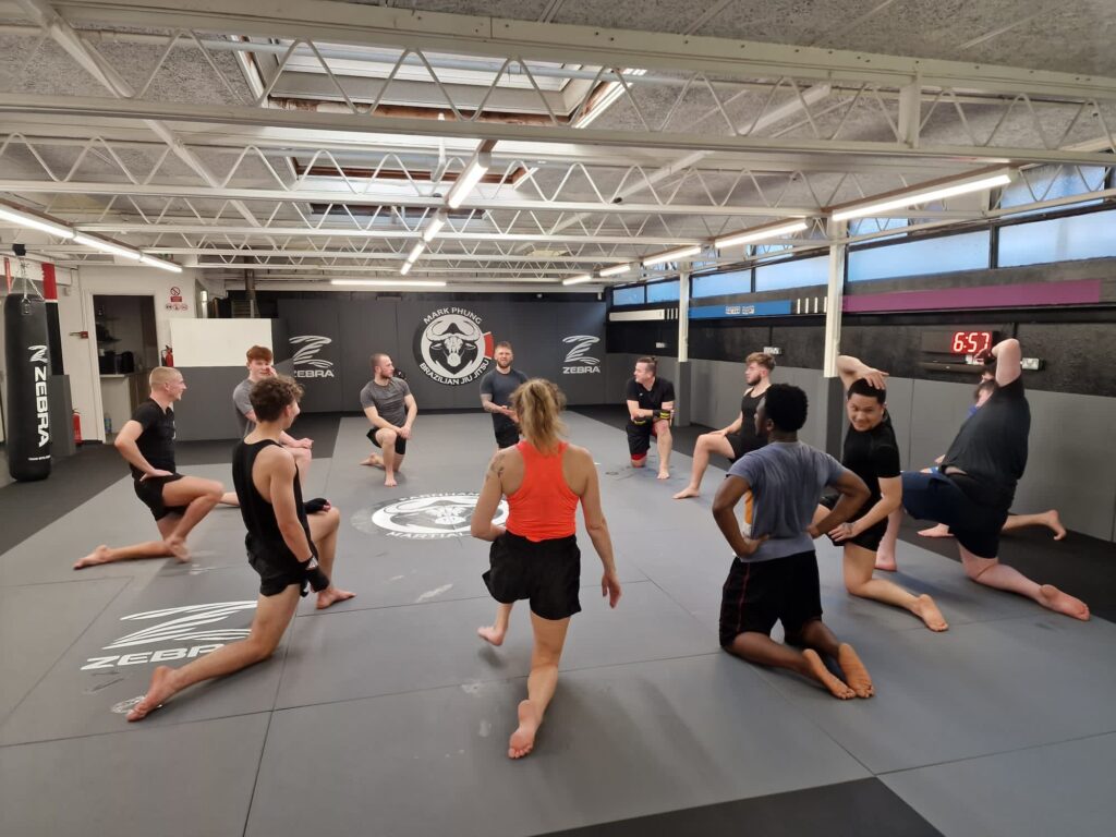 Muay Thai training at Farnham Martial Arts
